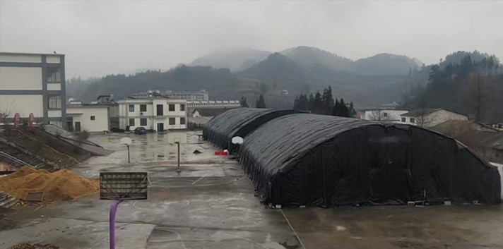 云南小草坝乌天麻繁育基地